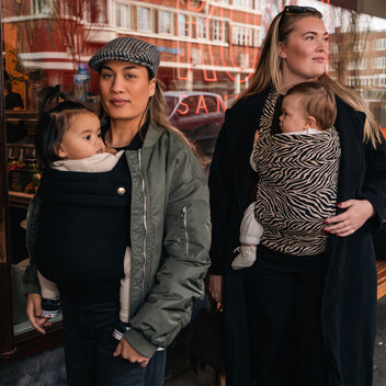 Baby carrier - Zebra Brown